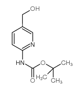 2-(Boc-氨基)-5-吡啶甲醇 结构式