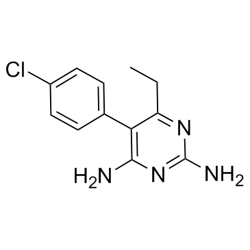 乙胺嘧啶 结构式