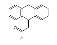 9,10-二氢-9-蒽乙酸 结构式