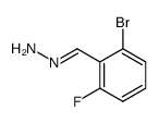 2-溴-6-氟苯甲醛腙 结构式