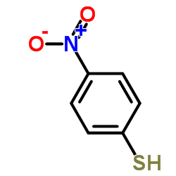 4-硝基苯硫醇 结构式