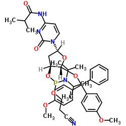 ibu-dC 亚磷酰胺单体 结构式