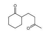 2-(3-氧代丁基)环己酮 结构式