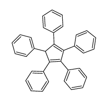 五苯基环戊二烯 结构式