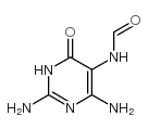 2,4-二氨基-5-甲酰氨基-6-羟基嘧啶 结构式