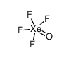 Xenonfluoride oxide (XeF4O), (SP-5-21)- (9CI) 结构式