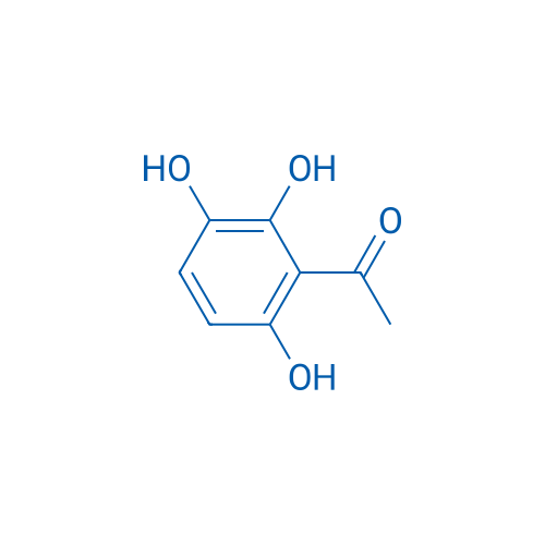 1-(2,3,6-三羟基苯基)乙酮 结构式