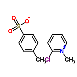 2-氯-1-甲基吡啶鎓对甲苯磺酸盐 结构式
