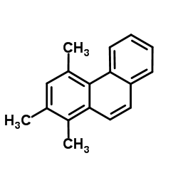 1,2,4-TRIMETHYLPHENANTHRENE 结构式