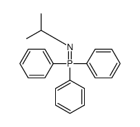2-Propanamine, N-(triphenylphosphoranylidene)- 结构式