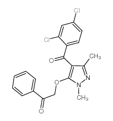苄草唑 结构式