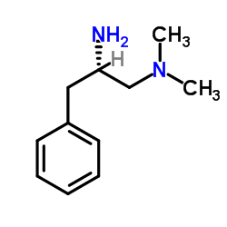 (S)-N1,N1-二甲基-3-苯基丙烷-1,2-二胺 结构式