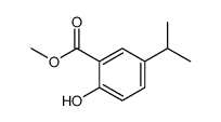 2-羟基-5-异丙基苯甲酸甲酯 结构式