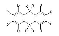 9,10-二氢蒽-d12 结构式