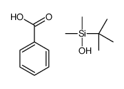 苯甲酸叔丁基二甲基硅酯 结构式