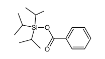Silanol, 1,1,1-tris(1-methylethyl)-, 1-benzoate 结构式