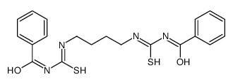 Benzamide, N,N'-[1,4-butanediylbis(iminocarbonothioyl)]bis- 结构式