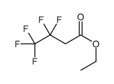 3,3,4,4,4-五氟丁酸乙酯 结构式