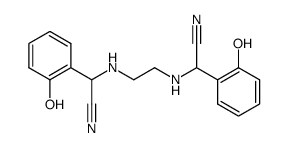 Benzeneacetonitrile, α,α'-(1,2-ethanediyldiimino)bis[2-hydroxy- (9CI) 结构式