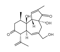 4β,9α,20-三羟基-13,15-断-1,6,15-大戟二烯-3,13-二酮 结构式