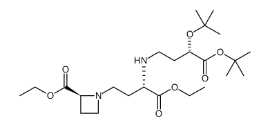3”-O-叔-丁基-2'-脱氧麦根酸叔-丁基二乙酯 结构式