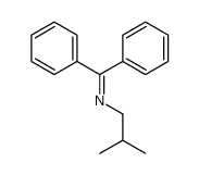 N-(二苯亚甲基)-2-甲基-1-丙胺 结构式