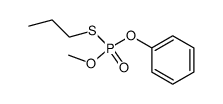 O-甲基-O-苯基-S-丙基硫代磷酸酯 结构式