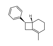 顺-2-甲基-7-苯基双环[4.2.0]辛-1-烯 结构式