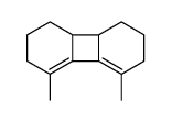 2,3,4,4a,4b,5,6,7-八氢-1,8-二甲基联苯烯 结构式