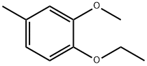 1-乙氧基-2-甲氧基-4-甲基苯 结构式