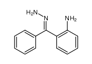 2-氨基二苯甲酮腙 结构式