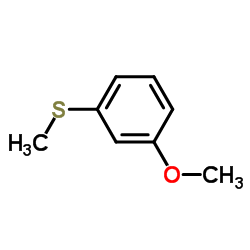 3-甲氧基茴香硫醚 结构式