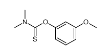 Carbamothioic acid, N,N-dimethyl-, O-(3-methoxyphenyl) ester 结构式