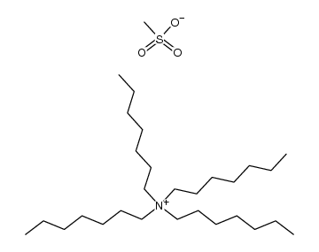 tetraheptylammonium methanesulfonate 结构式