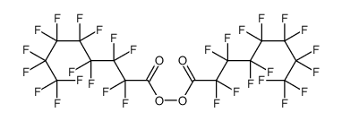 Peroxide, bis(2,2,3,3,4,4,5,5,6,6,7,7,8,8,8-pentadecafluoro-1-oxooctyl) 结构式