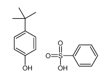 4-叔丁基苯基苯磺酸酯 结构式