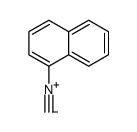 1-异氰基萘 结构式