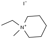 N-乙基-N-甲基哌啶碘盐 结构式