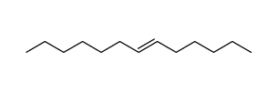 (E)-6-十三碳烯 结构式