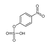 1-nitro-4-sulfooxy-benzene 结构式