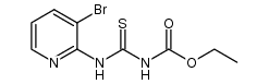 乙基氨基-(3-溴吡啶-2-基)甲硫基氨基甲酸酯 结构式