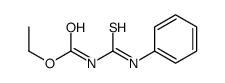 Carbamic acid, N-[(phenylamino)thioxomethyl]-, ethyl ester 结构式