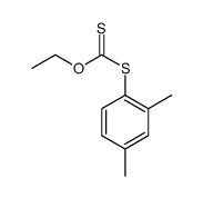 Carbonodithioic acid, S-(2,4-dimethylphenyl) O-ethyl ester 结构式