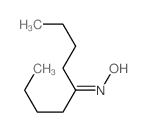 N-(1-Butylpentylidene)hydroxylamine 结构式