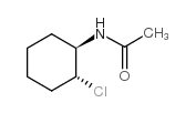 反-1-氯-2-乙酰氨基环己烷 结构式