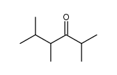 2,4,5-三甲基-3-己酮 结构式