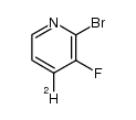 2-溴-3-氟-4-氘代吡啶 结构式