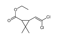 二氯菊酸乙酯 结构式