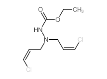 3,3-双(3-氯烯丙基)咔唑酸乙酯,(Z,Z)- 结构式