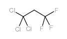 1,1,1-TRICHLORO-3,3,3-TRIFLUOROPROPANE 结构式